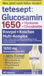 Toidulisand Tetesept Glucosamine1650, 40 kapslit, Saksamaa, liigestele ja k&otilde;hredele