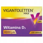 Toidulisand Vigantoletten Max 4000 IU, 120 tabletti