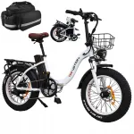 Elektriline jalgratas CT20, 1000W, 15Ah, kuni 45 km/h, ketaspiduritega, korviga