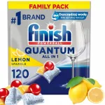 FINISH QUANTUM n&otilde;udepesu kapslid sidrunil&otilde;hnaga, 120 tk