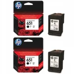 HP 651 C2P10AE tindikassetid, sobivad OfficeJet 202, 252, Mobile DeskJet 5575, 5645 Advantage