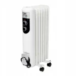 Elektriline 7-segmendiline &otilde;liradiaator Home FKOS 7 M, 600W/900W/1500W, valge