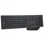 Rii klaviatuur ja hiir, must, QWERTY, hispaania keel