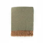 Villane pleed FOXY, salvei roheline, 200x220 cm, tuttidega, soe ja paks