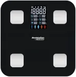 Elektroonilised anal&uuml;&uuml;tilised vannitoa kaalud SLIM mustad