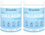 SanBella FISH kollageenipulber 2 x 300 g, 10 000 mg, liigestele ja lihastele