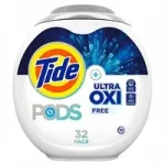 Tide Ultra Oxi Free pesukapslid, 32 tk