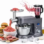 3in1 k&ouml;&ouml;gikombain lihaveski, blender 1500W inox 6,7L