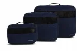 Pagasi organiseerijate komplekt WORLDPACK, 3 tk, 2/4/10 l, sinised