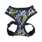 Koera valjad Puppia Botanical Harness A, XL, sinised, puuvillased