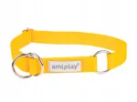 Koera kaelarihm Amiplay Samba, kollane, suurus L, 35&ndash;50 x 2,5 cm