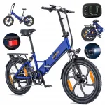 Elektriline jalgratas HillMiles Mile 2, 250W, 36V, 13Ah, 25 km/h, 100 km, 20" linnas