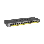 Netgear GS116LP v&otilde;rgul&uuml;liti, 16x GE, PoE+, hallamatu