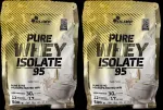 Juustvalgu isolaat OLIMP PURE WHEY ISOLATE 95, vanilje, 2x600g (1200g)
