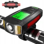 Jalgratta LED esi- ja tagatuli USB signaaliga