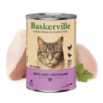 Baskerville kassitoit pardiliha ja kalkunilihaga, 400 g, teraviljavaba ja lisaaineteta