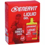 Enervit 2:1 CARBO Charcoal s&uuml;sivesikugeelide komplekt 60 ml x4