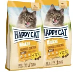 Kuiv kassitoit HAPPY CAT Minkas karvapallide vastu, 2 x 10 kg
