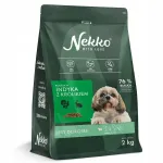Kuivtoit NEKKO v&auml;ikeste t&otilde;ugude koertele kalkuni- ja k&uuml;&uuml;likulihaga, 2 kg