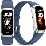 Laste nutikas k&auml;ekell SMARTWATCH AMOLED, sammude ja pulsi j&auml;lgimine
