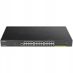 D-LINK l&uuml;liti, 24 PoE Gigabit porti, 10G SFP+, 370 W
