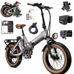 Elektrijalgratas MIHOGO ONE, 1000W, 48V, 28,8Ah, kuni 270 km, 45 km/h, 20"