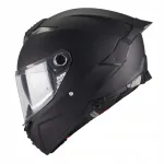 Mootorrattakiiver MT THUNDER 4 R SV PURE A1, mattmust