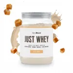 Vadakuvalgusegu GymBeam Just Whey 500g soolase karamelli maitsega