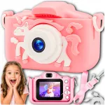 Laste digikaamera UNICORN roosa
