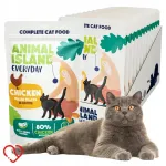 Animal Island niiske kassitoit kanafileega puljongis, 12 x 85 g