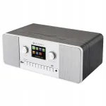Internetiraadio GoGEN IR257BTDAB DAB+ FM Bluetooth, puldi, LCD ja tumeda tamme viimistlusega