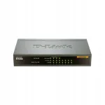 D-Link DES-1008PA v&otilde;rgul&uuml;liti, 8 porti