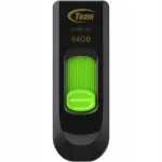 USB-m&auml;lupulk Team Group C145 64GB, USB-A 3.2 Gen1, must-roheline