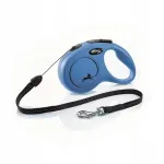 Rihm FLEXI New Classic, sinine, 8 m, S, koertele kuni 12 kg
