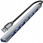 USB jaotur Izoxis 24374, 1 x USB 3.2, 6 x USB 2.0
