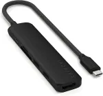 USB-C jagaja SLIM PLUS 6-in-1, HDMI 4K, 100W PD, SD kaardilugeja