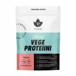 Valgupulber Optimal Vegan Protein 600 g maasika maitsega