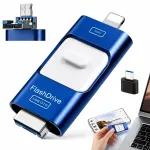 128 GB USB m&auml;lupulk, USB 3.0, USB-C, Lightning, Micro USB liidestega