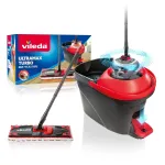 VILEDA Ultramax Turbo Eco s&uuml;steemiga p&otilde;randapuhastushari koos &auml;mbriga