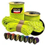 Helkur 4,4 mm Paracord 550 n&ouml;&ouml;r, 30 m, Sofit Yellow