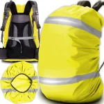 Seljakoti vihmakate 20 l, kollane, helkuritega, veekindel