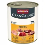 ANIMONDA GranCarno Adult koerakonservid kalkunilihaga, 800 g