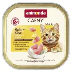 Animonda Carny muna- ja kana-juustu toit, 85 g