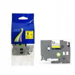 Isetatav lint Brother TZe-S621, 9 mm x 8 m, kollane mustade kirjadega, eriti tugev