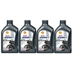 Mootorratta&otilde;li SHELL ADVANCE ULTRA 4T 15W50, 4 L, 4 tk