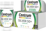Toidulisand CENTER Silver 50+ Multieffect, 100 tabletti