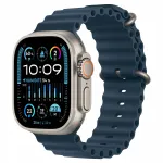 Nutikell Apple Watch Ultra 2 GPS + Cellular, 49 mm titaanist korpus, sinine Ocean rihm