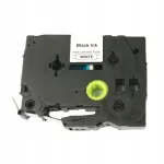 BROTHER HSe-231 termokile, 12 mm, valge, must tekst, sobiv