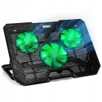 S&uuml;learvuti jahutusalus Duronic LC3 LED ja 2 USB-ga