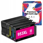 HP 953XL tindikassetid, 4 tk, sobivad OfficeJet 7720, 7730, 7740, 8710, 8720, 8730, 8740 printeritele